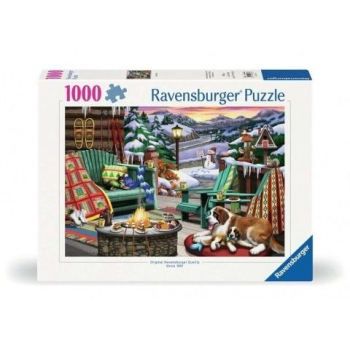 Puzzle 1000 Zimowy odpoczynek